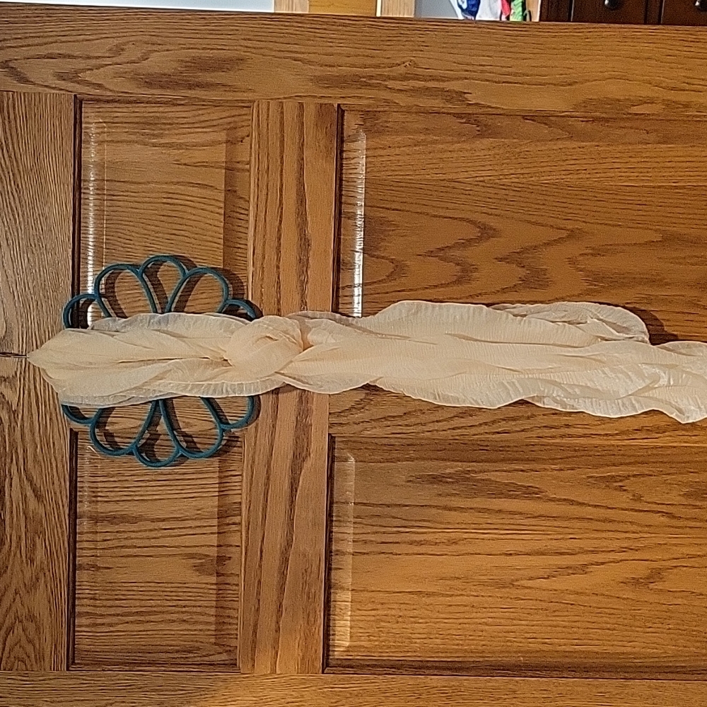 Cream Color 100% Polyester Scarf